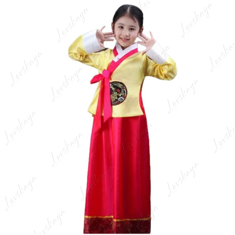 Ethnic Fashion Shoot - 어린이 한복, 학생 남학생과 여학생, 어린이