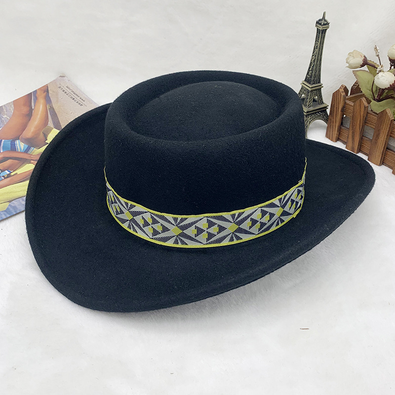 Ethnic Fashion Sale - 패셔너블하고 캐주얼한 재즈 모자는 잘 팔립니다.