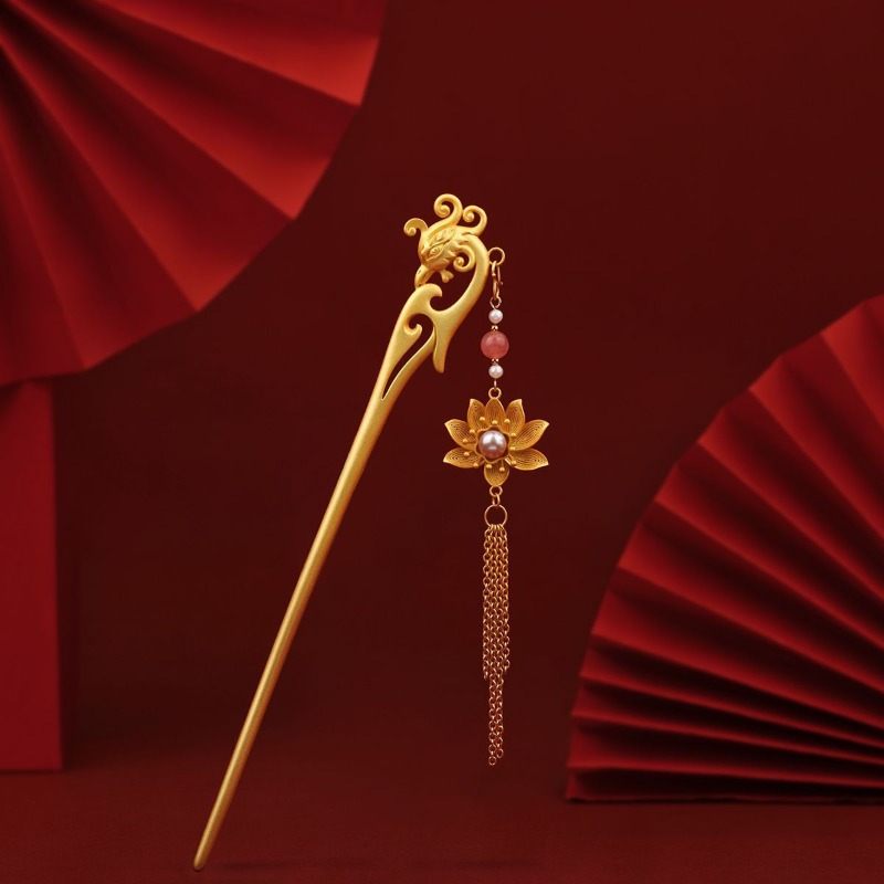 고대 정교한 공예품 봉황 머리 장식 머리핀 민족 전통  - Ethnic Fashion Shoot 리뷰 및 가격