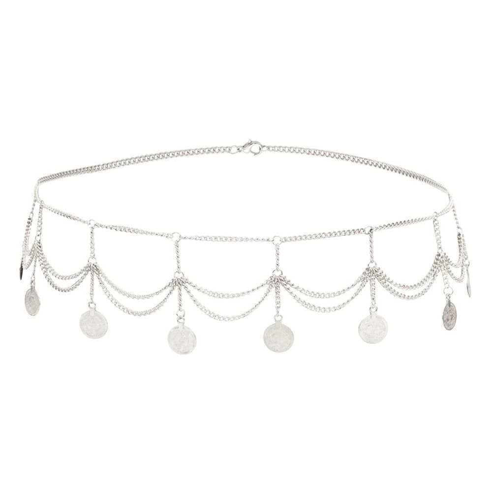 빈티지 코인 펜던트 금속 바디 체인 쥬얼리 보헤미안 스 - Ethnic Boho Fashion 리뷰 및 가격