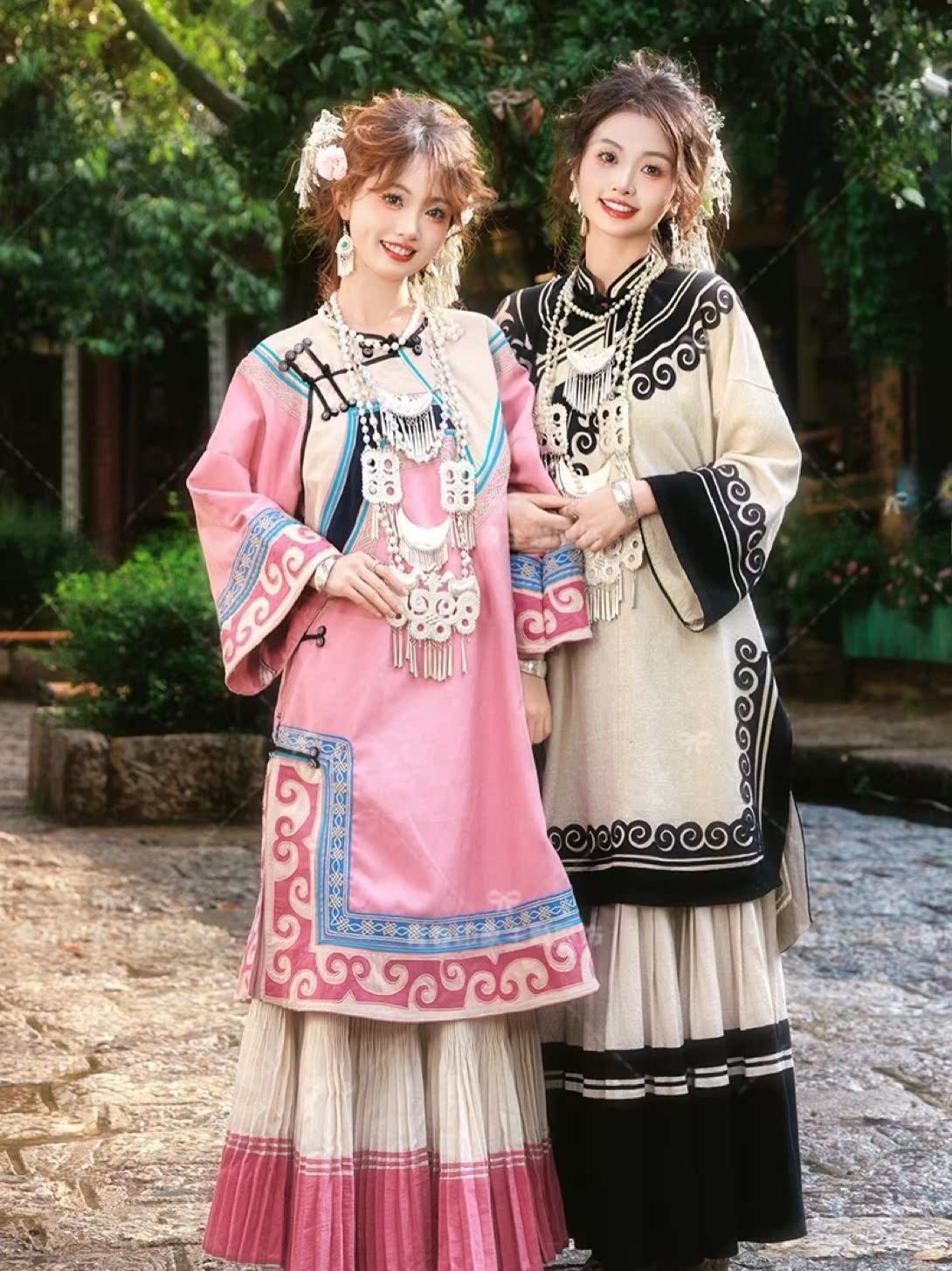 새로운 민족 소수민족 전통 의상 가을 패션 사진 촬영  - Ethnic Fashion Shoot 리뷰 및 가격