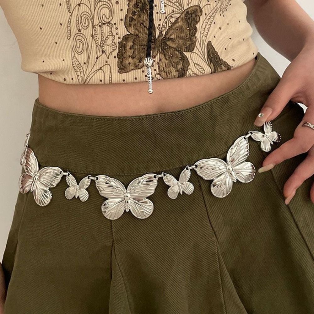 레트로 에스닉 스타일 허리 체인 메탈 실버 보헤미안 다 - Ethnic Boho Fashion 리뷰 및 가격