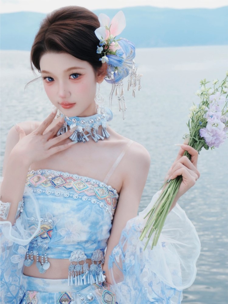 에스닉 스타일의 여성 정장 패션쇼 공연 여행 사진 및  - Ethnic Fashion Shoot 리뷰 및 가격